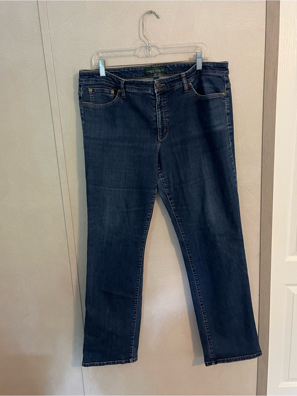 Lauren Jeans Co. by Ralph Lauren - Women’s Size 16 Straight Leg Jeans